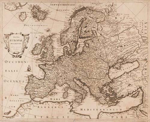 Ausland-Landkarten Europa ... 
