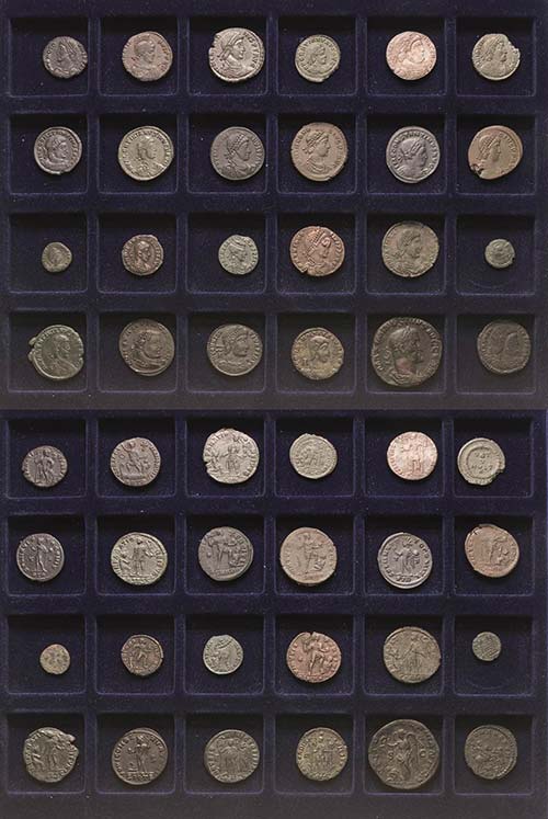 Römische Münzen Lot-109 Stück ... 