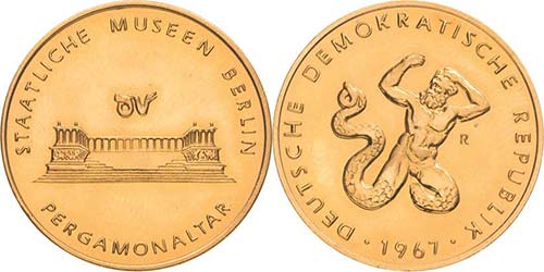 Berlin  Goldmedaille 1967 (Münze ... 