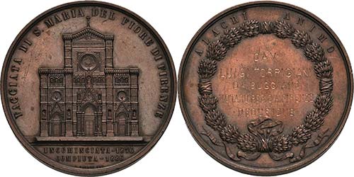 Italien-Florenz Medaillen ... 