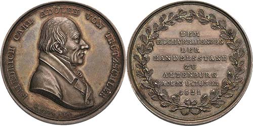 Altenburg  Silbermedaille 1821 (C. ... 