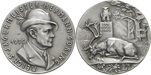 Drittes Reich  Zinkmedaille 1935 ... 