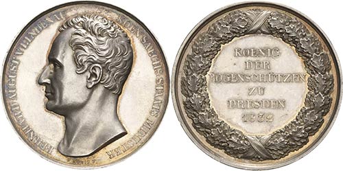 Dresden  Silbermedaille 1832 (F. ... 