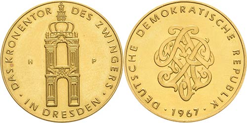Dresden  Goldmedaille 1967 ... 