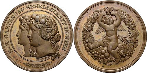 Medaillen Wien Bronzemedaille o.J. ... 