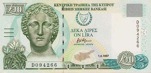 AuslandZypern 1 Pound 1.3.1994, 5 ... 
