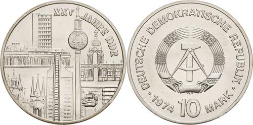 Gedenkmünzen  10 Mark 1974. ... 