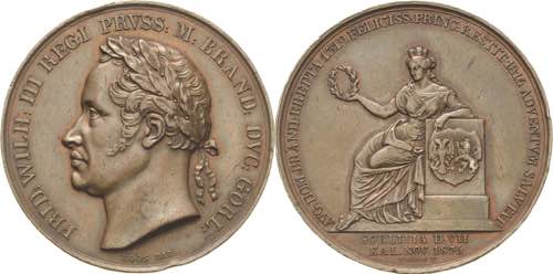 Görlitz  Bronzemedaille 1835 ... 