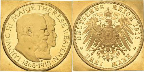 Bayern Ludwig III. 1913-1918 ... 