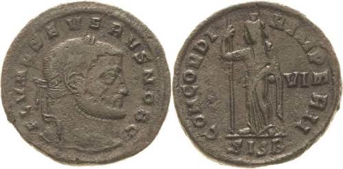 Kaiserzeit Severus II. 306-307 ... 
