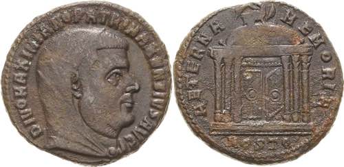 Kaiserzeit Maxentius 307-312 für ... 