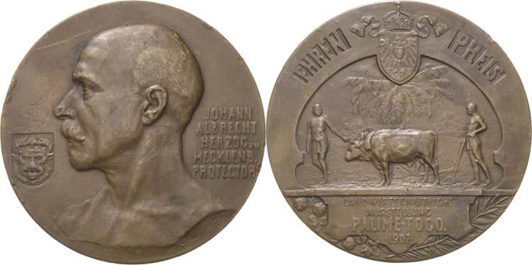 Togo  Bronzemedaille 1907 (A. M. ... 