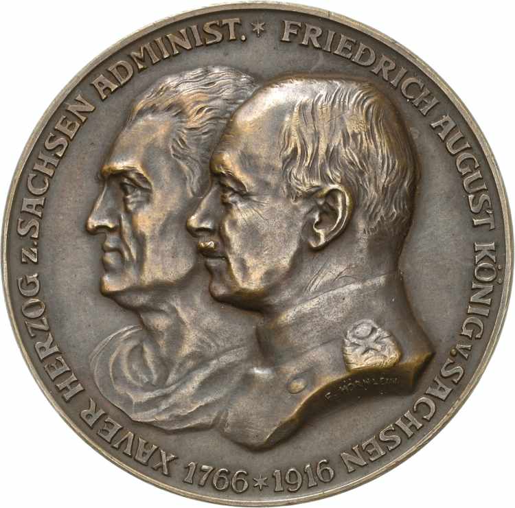 Freiberg Bronzemedaille 1916 (F. ... 