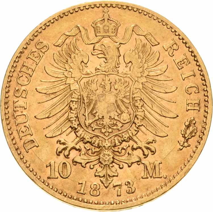 BayernLudwig II. 1864-1886 10 Mark ... 