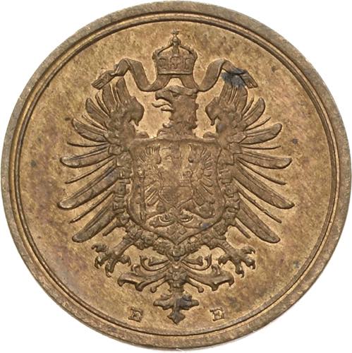 Kleinmünzen 1 Pfennig 1874 E  ... 