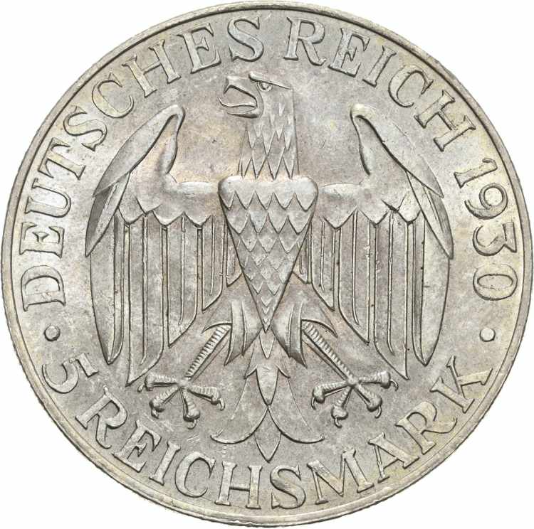  5 Reichsmark 1930 F Zeppelin  ... 
