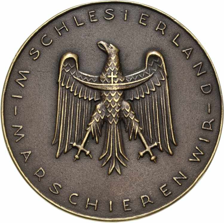 Drittes Reich Bronzegussmedaille ... 