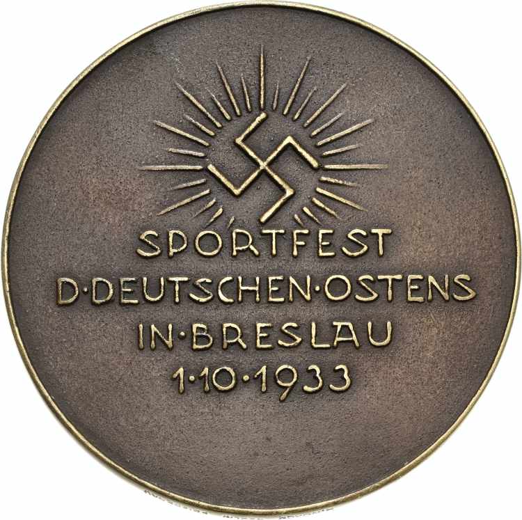 Drittes Reich Bronzegussmedaille ... 