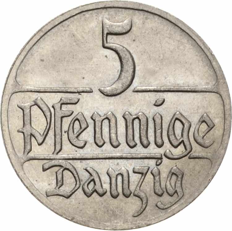  5 Pfennig 1923  Jaeger D 4 ... 