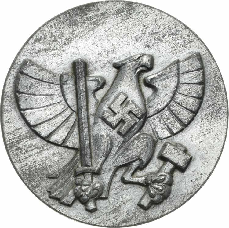 Drittes Reich Zinkmedaille 1943. ... 
