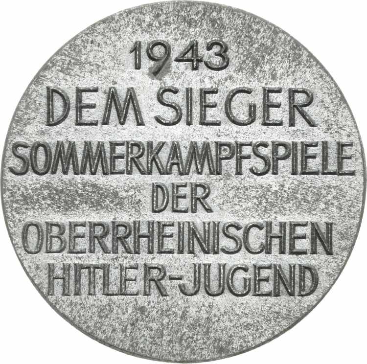 Drittes Reich Zinkmedaille 1943. ... 