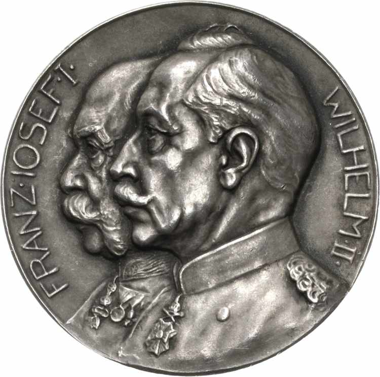 Erster Weltkrieg Silbermedaille ... 