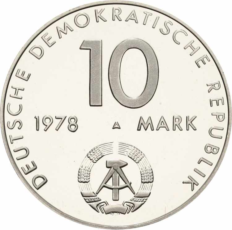 Gedenkmünzen 10 Mark 1978. ... 