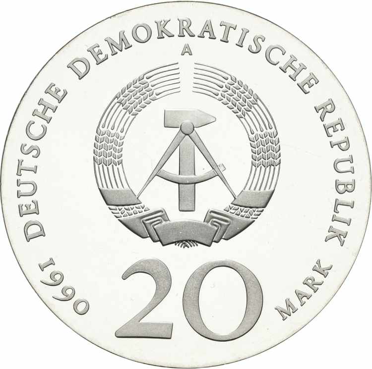 Gedenkmünzen 20 Mark 1990. ... 