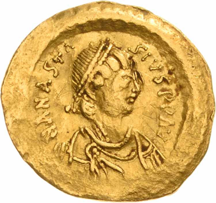 Anastasius I. 491-518 Tremissis ... 