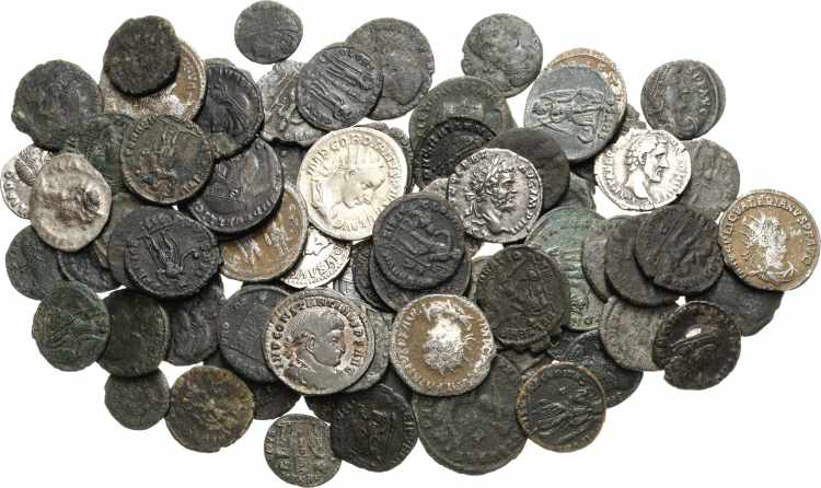 Römische MünzenLot-79 Stück ... 
