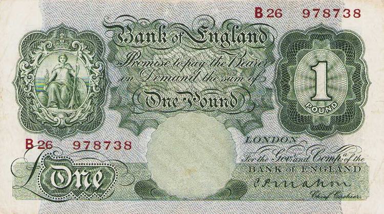 Ausland Großbritannien 1 Pound ... 