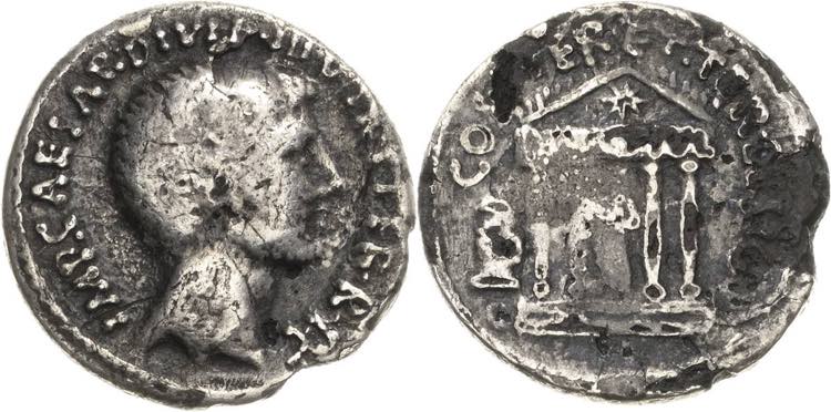 Römische Republik Octavian 36 v. ... 