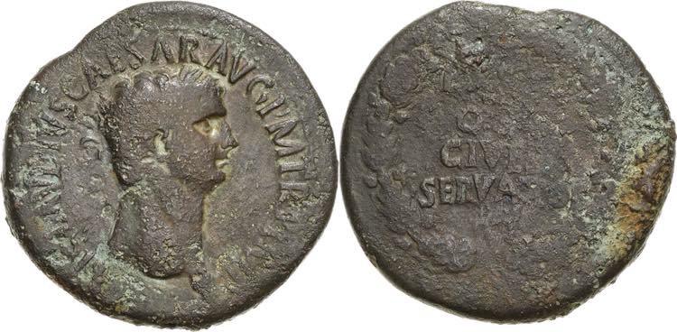 Kaiserzeit Claudius 41-54 Sesterz ... 