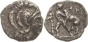 Apulien Rubi  Diobol 325/275 v. ... 