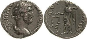 Kaiserzeit Hadrian 117-138 As ... 