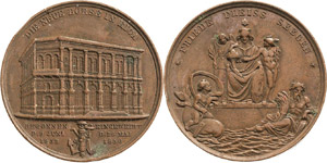 Baltikum  Bronzemedaille 1856 ... 