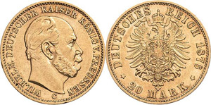 Preußen Wilhelm I. 1861-1888 20 ... 