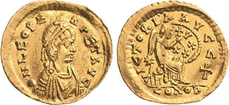  Leo I. 457-474 Semissis, ... 