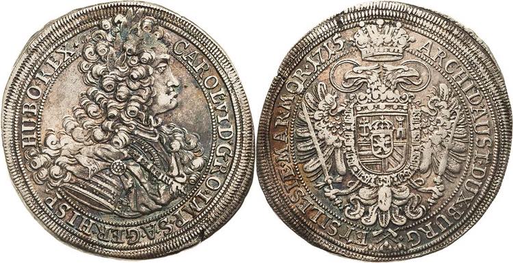 Habsburg Karl VI. 1711-1740 1/2 ... 
