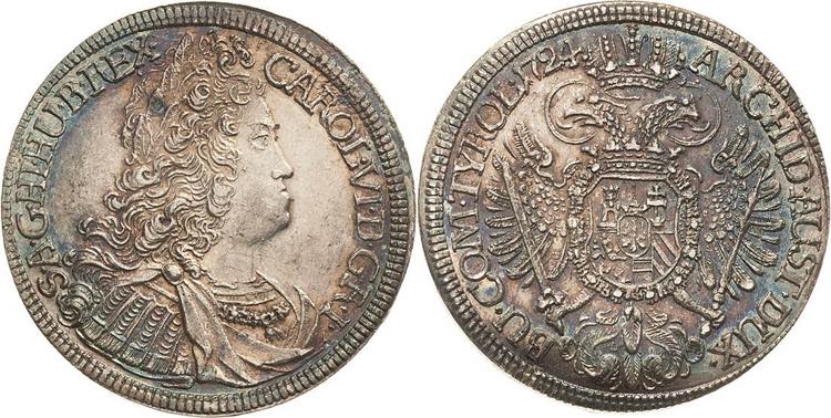Habsburg Karl VI. 1711-1740 1/2 ... 