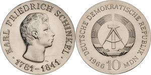 Gedenkmünzen  10 MDN 1966. ... 