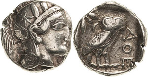 Attika Athen  Tetradrachme 479/393 ... 