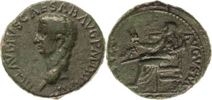 Kaiserzeit Claudius 41-54 ... 