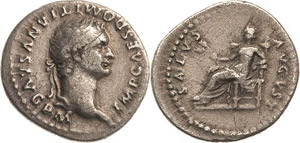 Kaiserzeit Domitian 81-96 Denar ... 