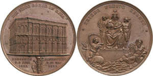 Riga-Stadt  Bronzemedaille 1856 ... 