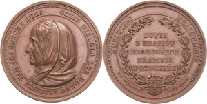 Polen-Krakau  Bronzemedaille 1867 ... 