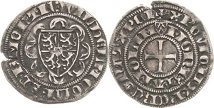 Berg Wilhelm II. 1360-1408 Turnose ... 