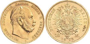 Preußen Wilhelm I. 1861-1888 10 ... 