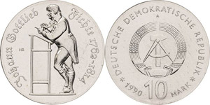 Gedenkmünzen  10 Mark 1990. ... 