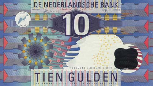 Ausland Niederlande 10 Gulden ... 